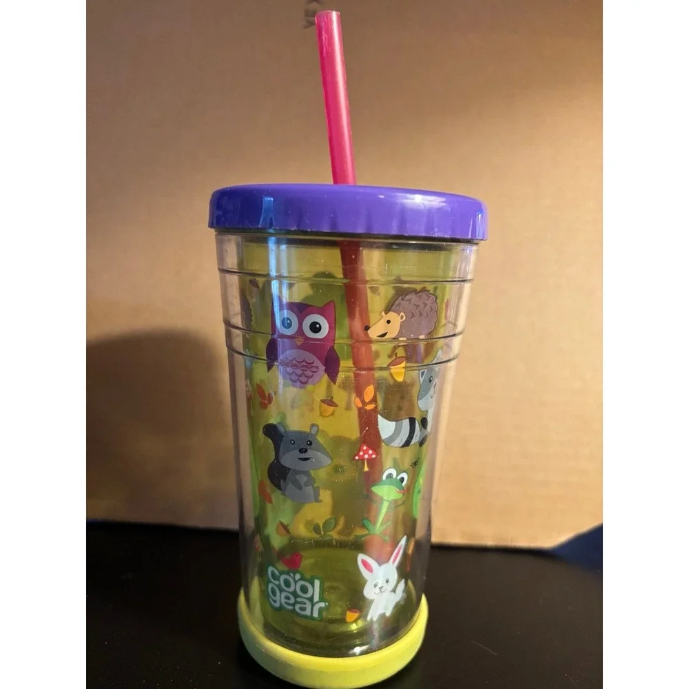 Tervis Tumbler w/Owls, Birds, Trees - 16oz. -- Very Cute! USA